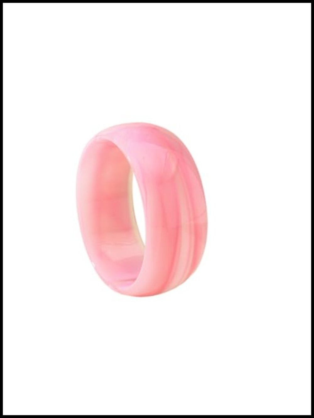 Chunky Resin Bangle Bracelet Marble Swirl Wide Cuff Vintage Boho Women Jewelry